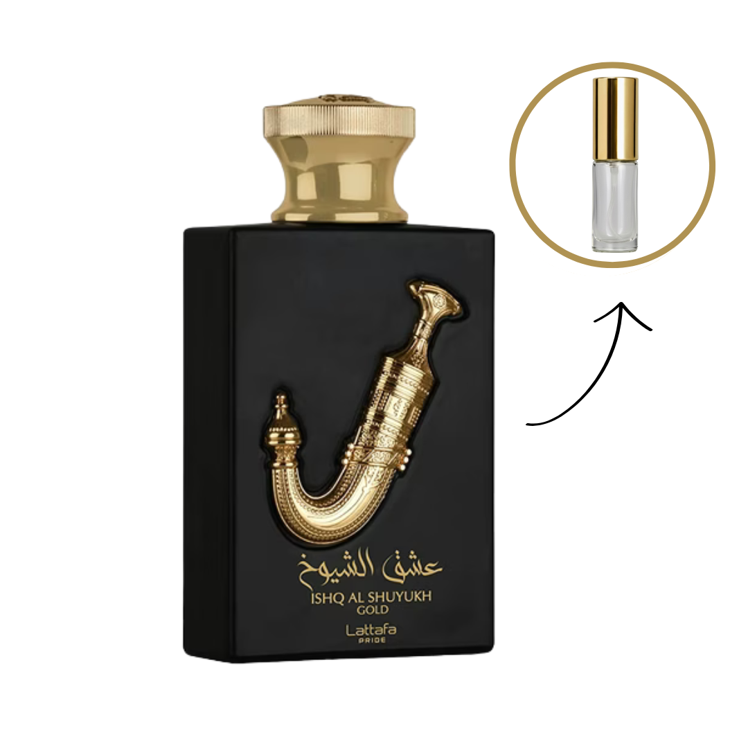 Decant- Ishq Al Shuyukh Gold Lattafa