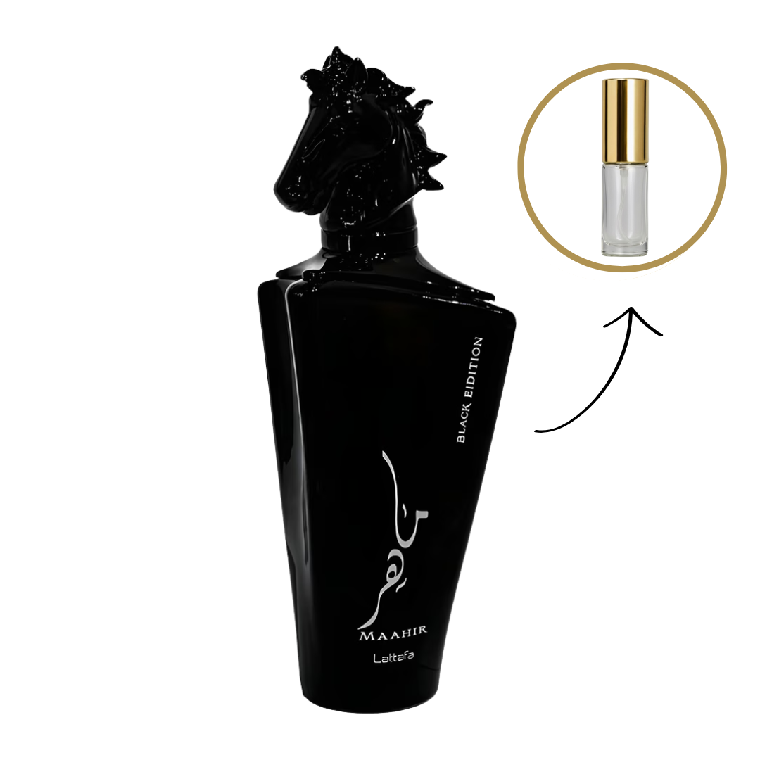 Decant-Lattafa Maahir Black Edition