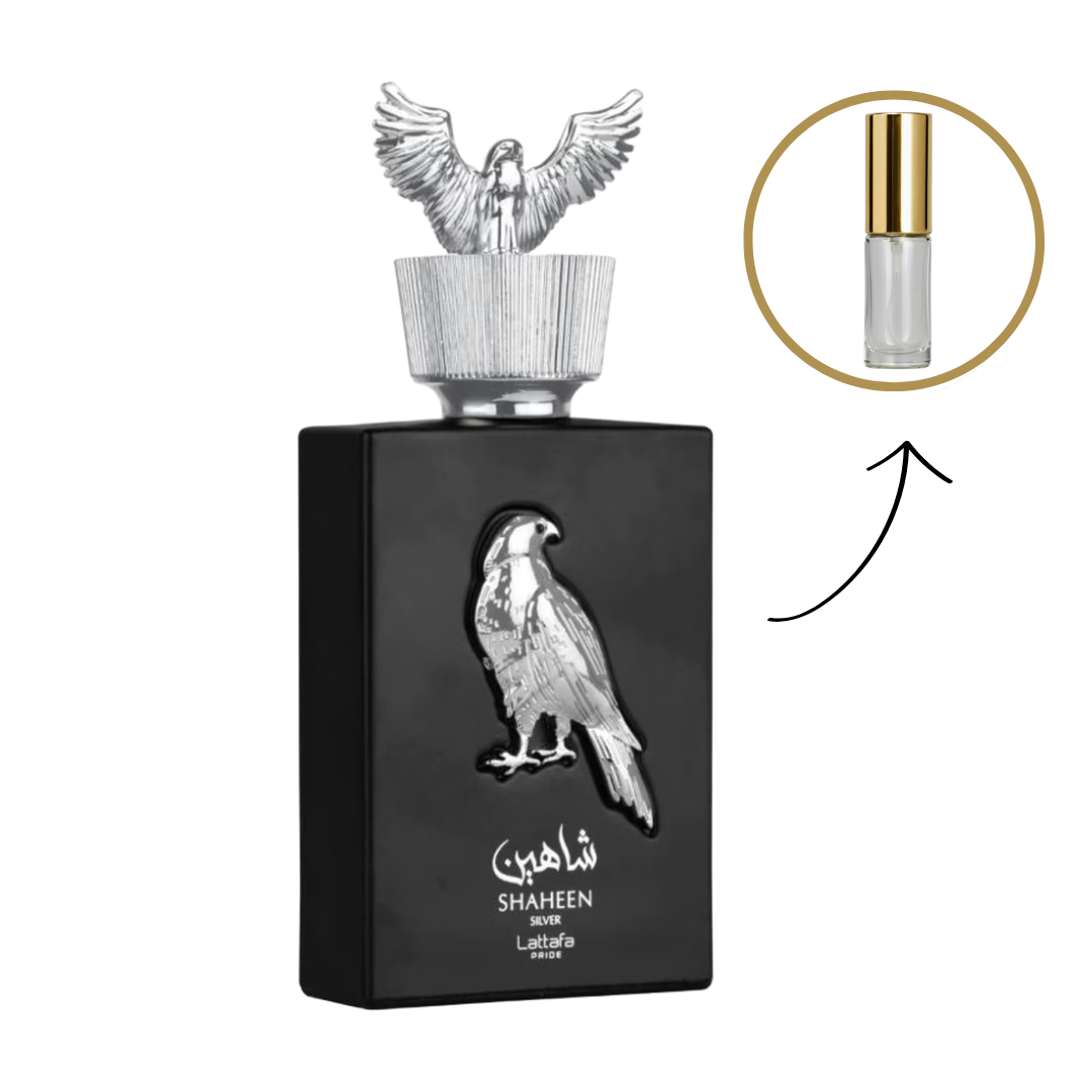 Decant- Shaheen Silver Lattafa