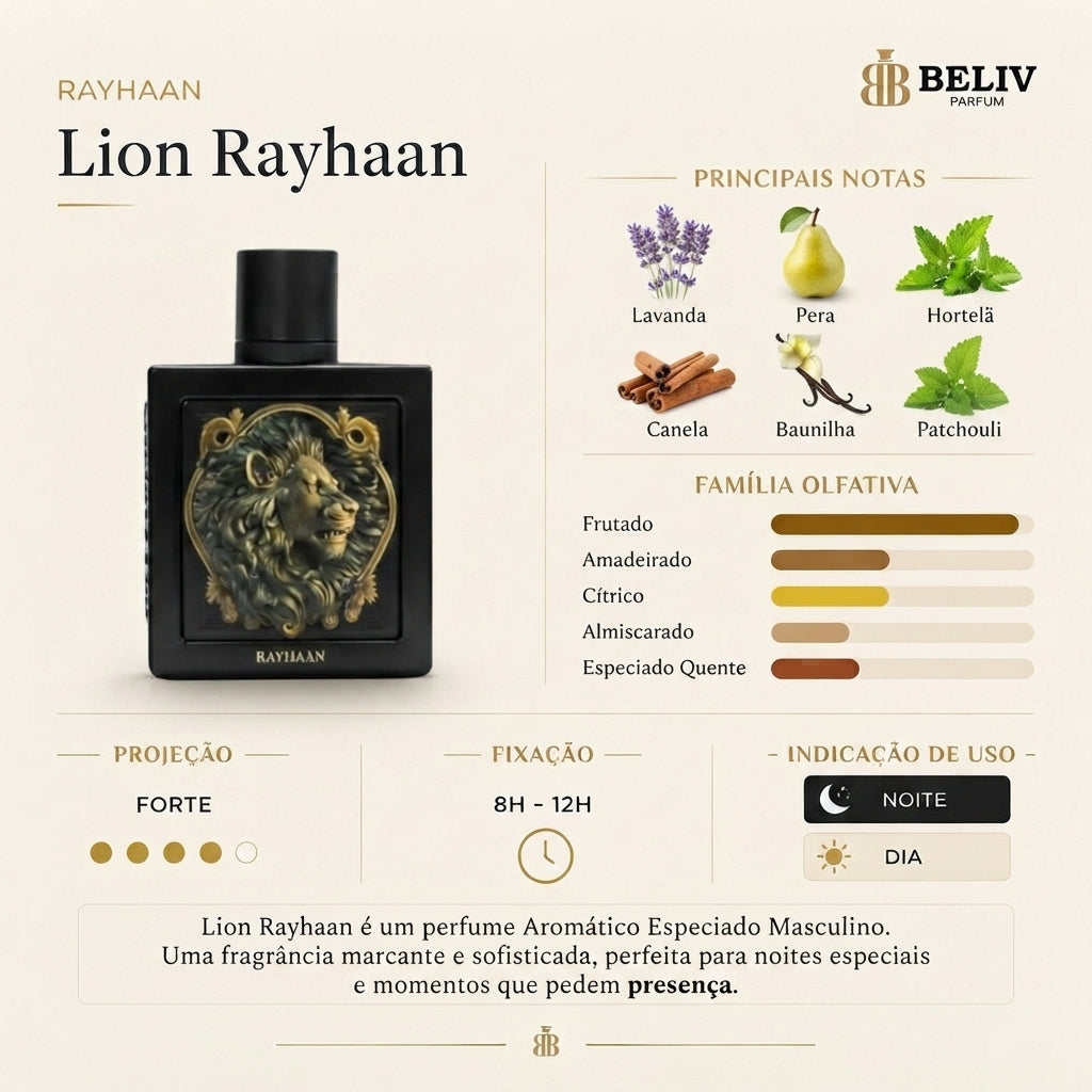Lion Rayhaan - Edp 100ml