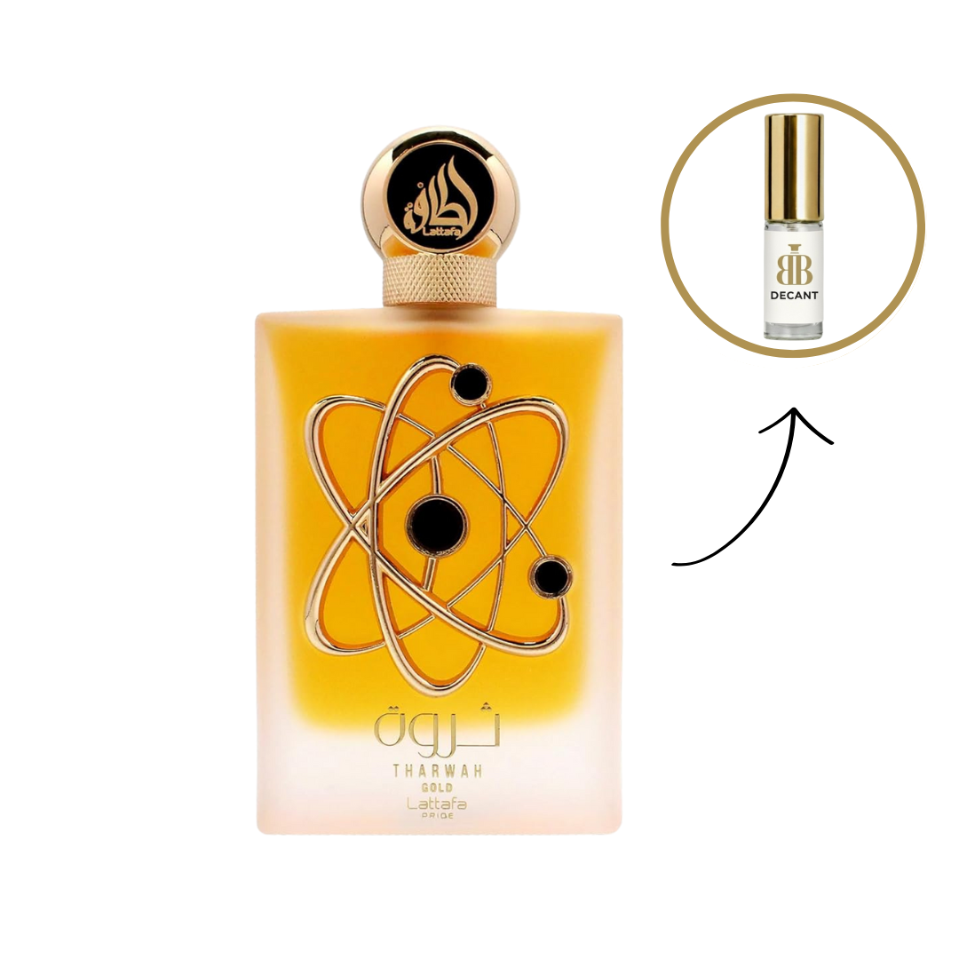 Decant- Tharwah Gold  Pride Lattafa