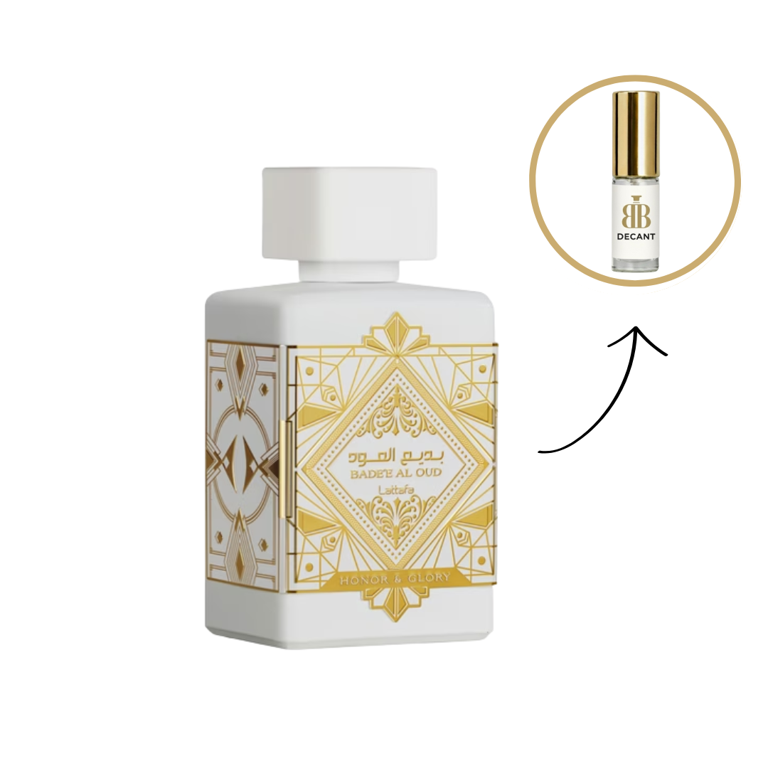 Decant- Oud Honor & Glory Lattafa