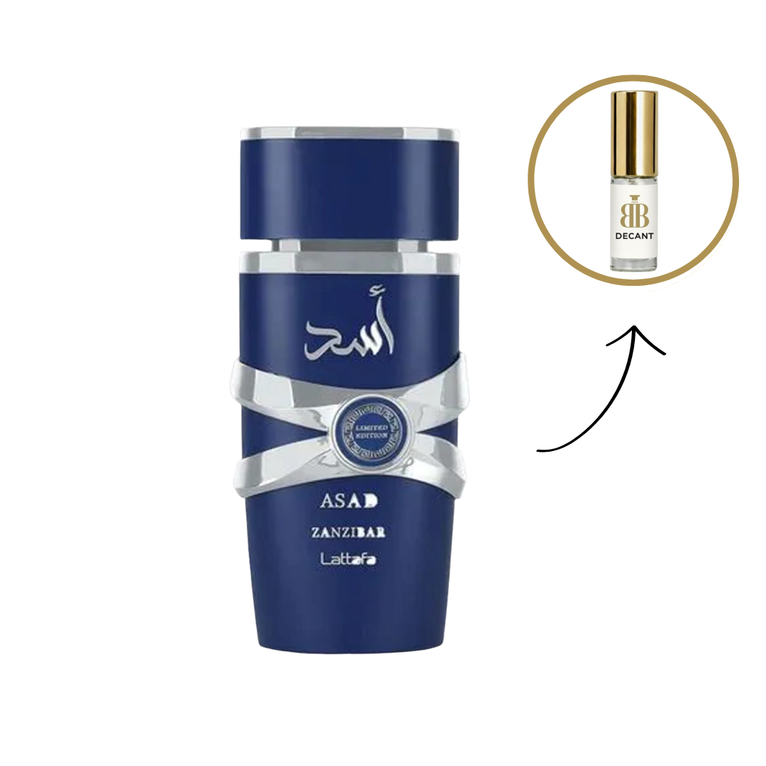 Decant- Asad Zanzibar Limited Edition  Lattafa - LANÇAMENTO